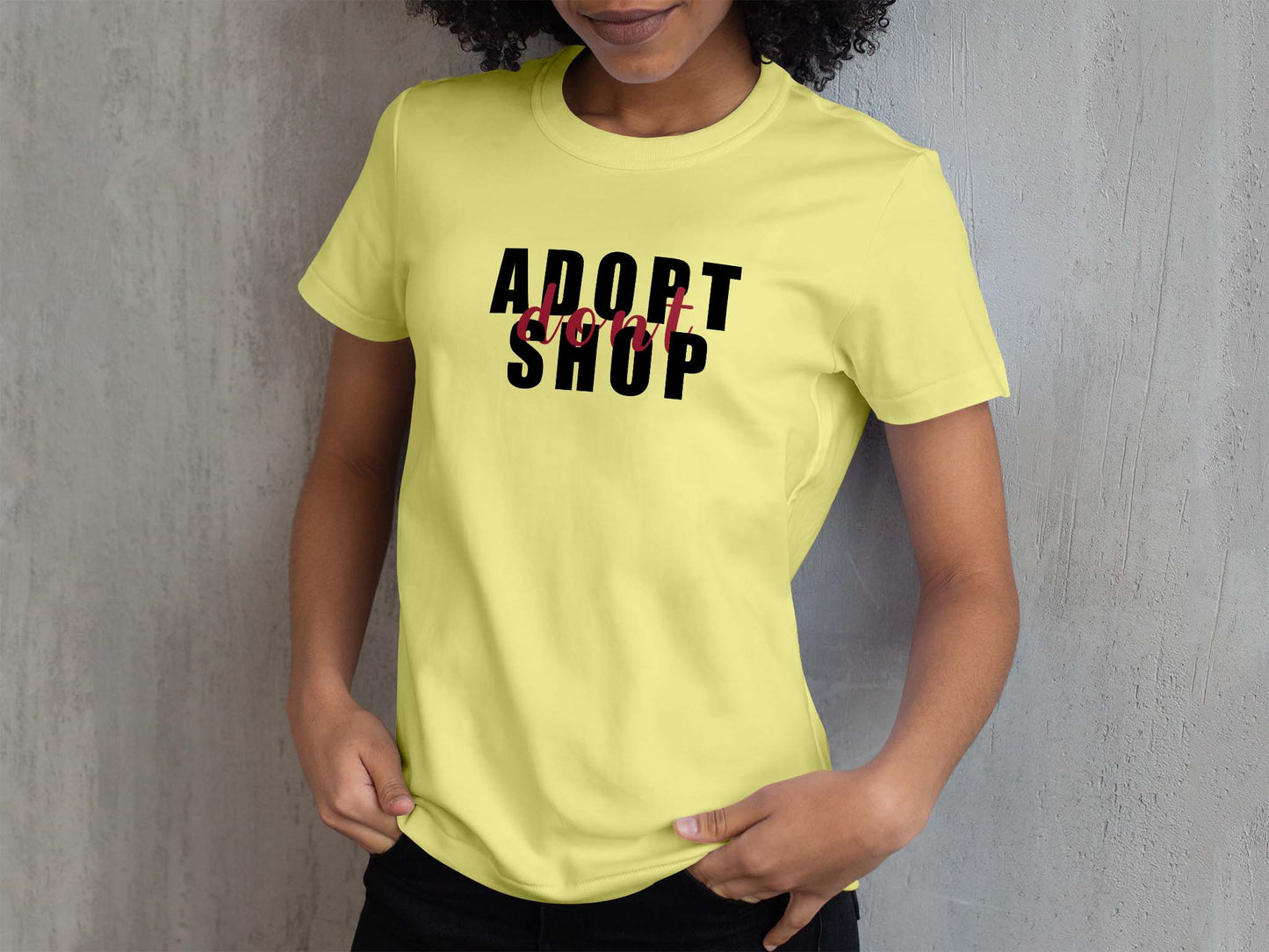 Adopt Dont Shop Cute
