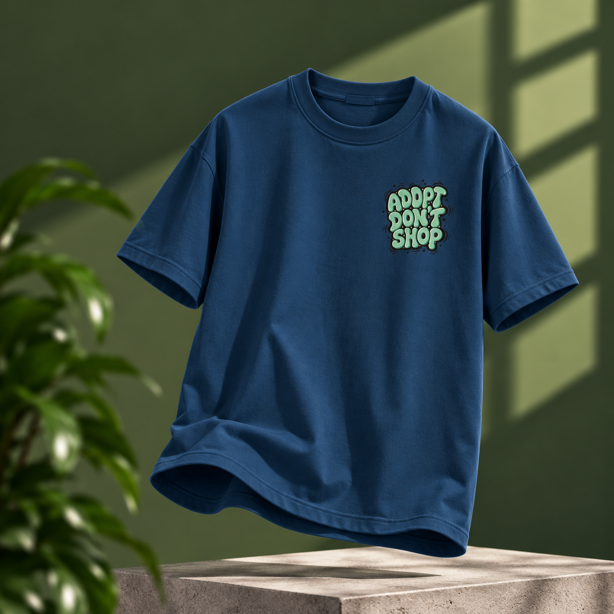 Adopt Dont Shop Oversized