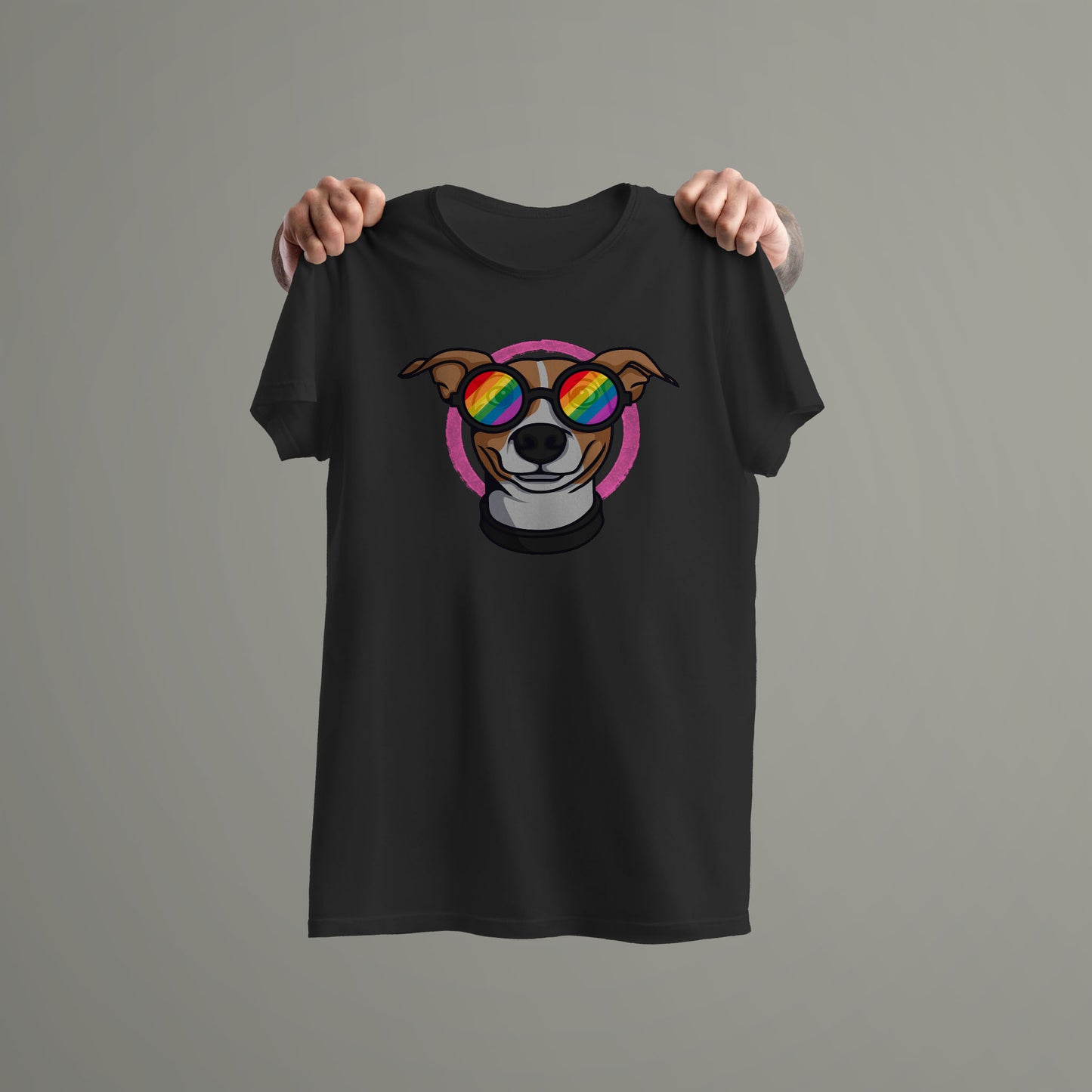 Rainbow Dog