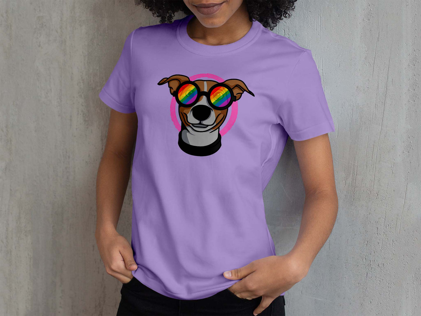 Rainbow Dog