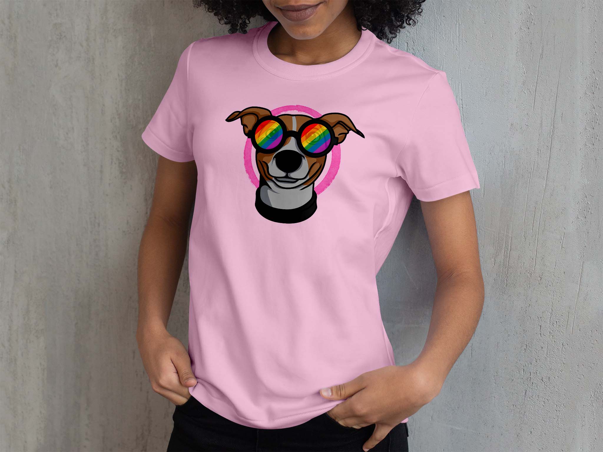 Rainbow Dog