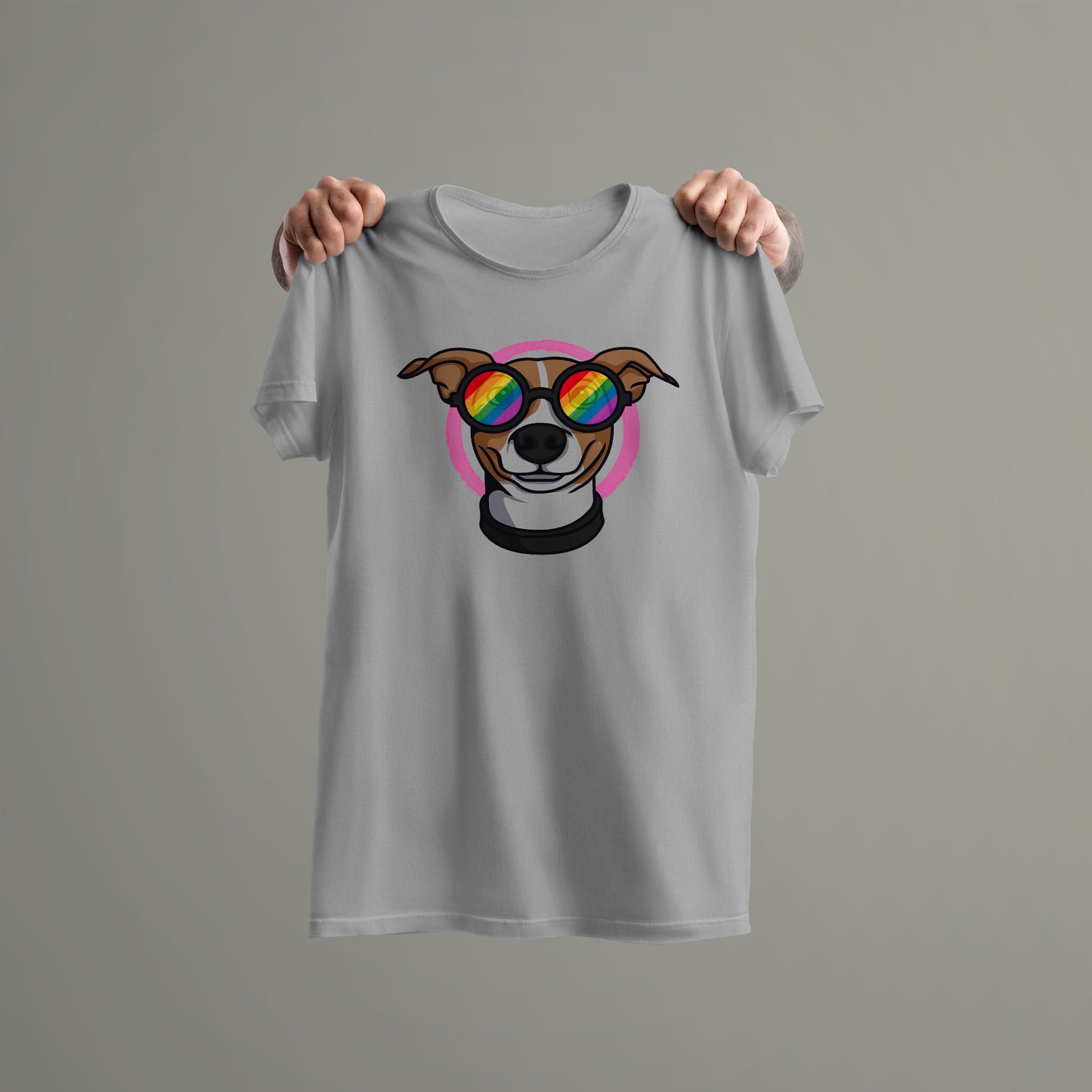 Rainbow Dog