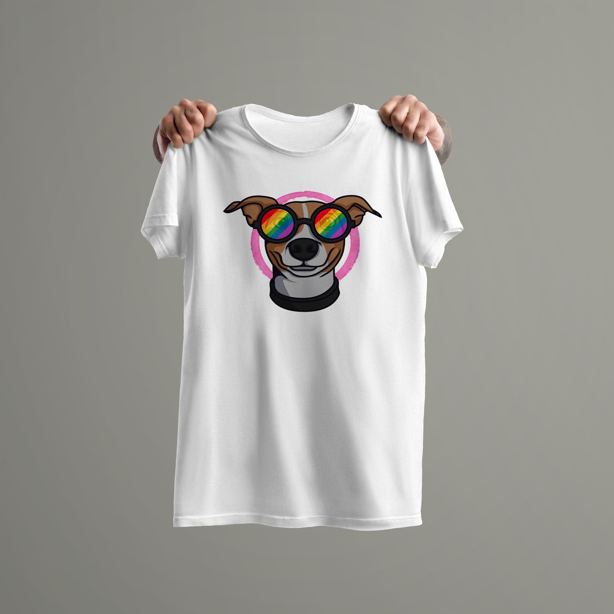 Rainbow Dog